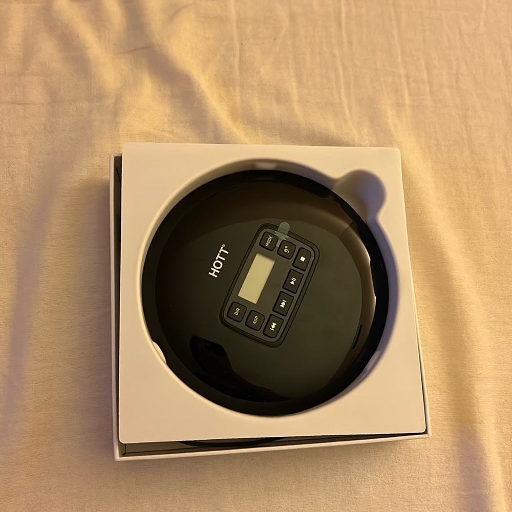 Brand-new portable CD player